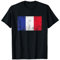 Bannière Française Vintage Drapeau France Rétro T-Shirt