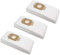 vhbw 30x bolsa compatible con Nilfisk Power P12 Sienna Metallic, Power P20, Power P40, Special, X100, X110 aspiradora - vellón micro, blanco
