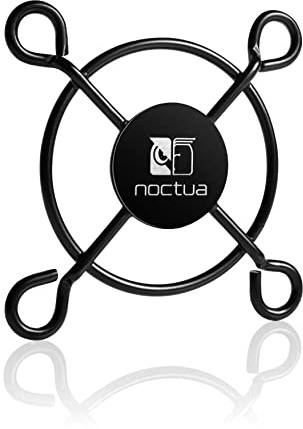 Noctua NA-FG1-4 Sx5, Protective Steel Grill Set for 40mm Fans 5 pcs | Tool-Free Push-Pin Installation, Optional 5mm Height Offset, Minimises Turbulence for Low Acoustic Impact and Optimal Airflow
