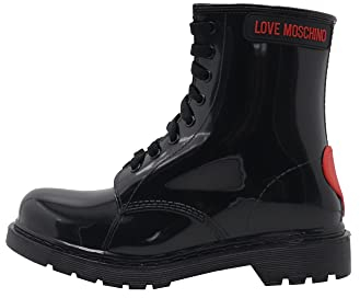 Love Moschino Stivali Donna Nero Lucido