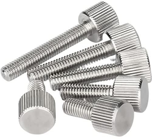 M3x12mm Rändelschrauben 12 Stück Edelstahl (M3 x 12 mm)