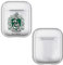 Head Case Designs Offizielle Harry Potter Slytherin Wappen Und Schilde Durchsichtig Harte Kristall Handyhülle Hülle Huelle kompatibel mit Apple AirPods 1 1st Gen / 2 2nd Gen Charging Case