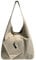 Modarno Umhängetasche Damen Wildleder Clutch Umhängetasche Shopper Damen Echt Leder, beige