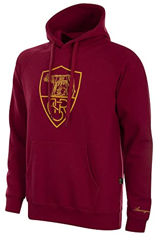 AS Roma Unisex Swea-retro-c11ad Kapuzenpullover (1er Pack)