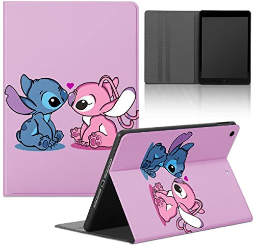 nurkorki Cover Tablet per Samsung Galaxy Tab A7 Lite 8,7 2021 SM-T227/T225/T220, Cartone Carino Stitch Custodia Flip PU in Pelle con Supporto Ultra Sottile TPU Protettivo Folio Cover, A11