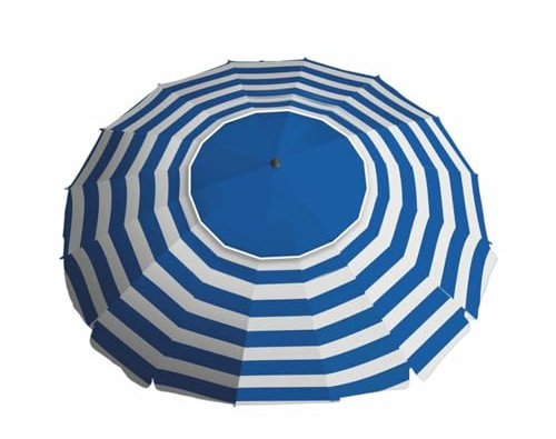 BigBuy Garden Sombrilla Rayas Ø 240 cm