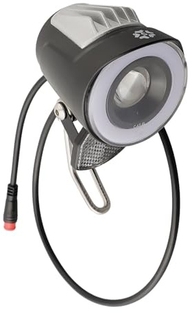 LED-cykelstrålkastare 6-48 V universell superljus bakljus fram och bak med 50 cm linje 2-stifts kärnkabel