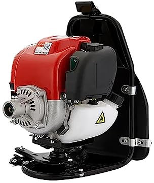 Electric Lawn Mower 6 In 1 Multi Tool Backpack Brush Cutter 4 Stroke 35 (140FA) Engine Petrol Grass Cutter For Garden/Lawn(35 with back seat)