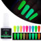 Glow-in-the-Dark Gel-Überlack, Leuchtender UV-LED-Nagellack für Nagelkunst, Passend zu Allen Farben, für Salon und Zuhause