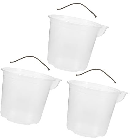 PHENOFICE 1juego Macetas Autorriego De Plástico con Diseño De Riego Lateral Macetero De Auto-riego para Plantas Interiores y Exteriores para Balcones y Salones