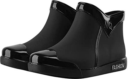 Stivali di Gomma Uomo, Stivali Gomma Uomo Galosce Giardinaggio Impermeabile Stivaletti da Caccia da Lavoro Stivali Pioggia Gomma Antinfortunistica Scarpe Antipioggia Pesca Eleganti Scarpe Pioggia