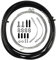 13 Set de Cable de Frein Vélo, 2.5m Cable de Frein Velo Universel, Câble de Frein Avant et Après de Vélo: Embout Cable Velo, Devant et Derrière Gaine de Frein Vélo de Montagne VTT Route