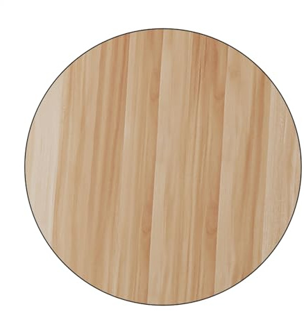 ASumPio Ersatz Für Runde Tischplatten Aus Holz, 70 cm Durchmesser, 1 Zoll Dicke Runde Arbeitsplatte Für Küchen- Und Couchtische, 12 43 Zoll, Upgrade Für Terrassenmöbel