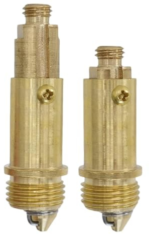 2 Pcs Basin Pop Up Sink Plug Replacement, Click Clack Brass Plug Bolt, Pop Up Bath Plug, Pop Up Plugs for Wash Basins, for Most Sink Basin Drain Stopper
