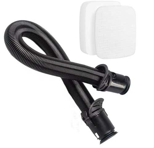 DuraSpares Compatible Shark Hose Replacement & Foam Filter for Lift Away NV602UK NV612UK NV702UK NZ690UK NZ691UK NZ710UKT NZ780UKT Vacuum 2.5m Stretch Pipe