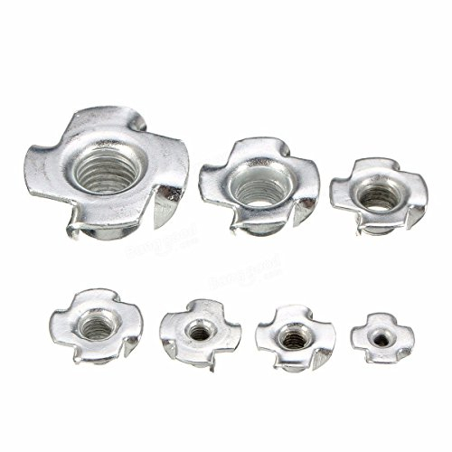 Veda 125 Écrous à griffes en acier plaqué zinc M4 x 25 M5 x 25 M6 x 25 M8 x 25 M10 x 25 PW0609