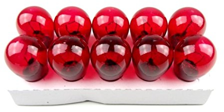 10x PR21W ROT 21W 12V BAW15s Jurmann® HALOGEN LAMPEN FALTSCHACHTEL 10 STÜCK