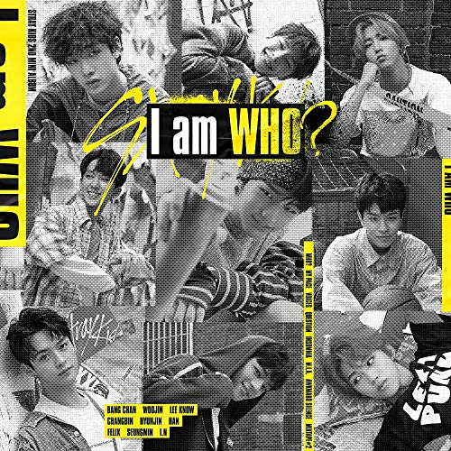 JYP Entertainment Stray Kids - I am WHO [WHO ver.] (2nd Mini Album) CD+Photobook+3 QR Photocards+On Pack Poster+Folded Poster