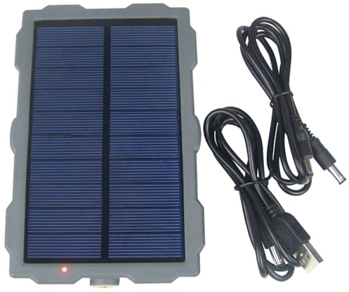 Berger & Schröter 1882445 Berger & Schroeter Wildcam 31884 Solar-Ladegeraet Ladestrom Solarzelle 300mA 1500 mAh