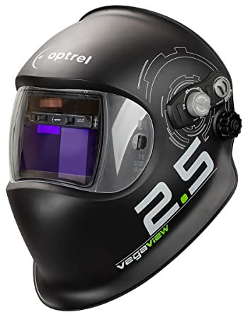 Optrel Vegaview 2.5 Vollautomatik Schweißhelm, Optische Klasse: 1/1/1/2 vollautomatisch abdunkelnd, einstellbare Parameter
