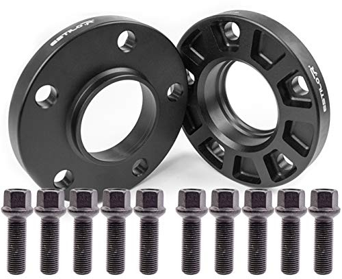 Estilo-R Spurverbreiterung 5x112 30mm 2x15mm Ø66,5 ABE schwarz Mercedes CLK SLK