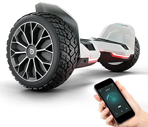 8.5 Premium Offroad SUV Hoverboard - Deutsche Qualitätsmarke - Bluewheel HX510 inkl. Kinder Sicherheitsmodus & App - Bluetooth - Starker Dual Motor - Elektro Skateboard Self Balance Scooter