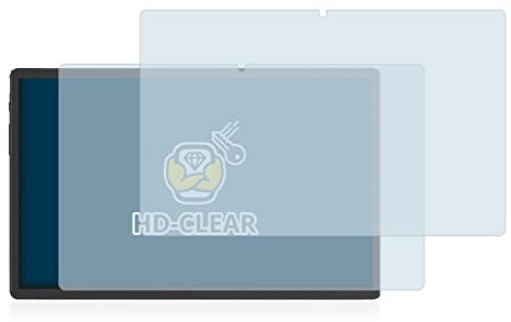 BROTECT Protector Pantalla para Sebbe Facetel Tablet Q10 Protector Transparente (2 Unidades) Anti-Huellas