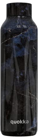 Quokka SOLID BLACK MARBLE | BOUTEILLE THERMOS EN ACIER INOXYDABLE 630 ML
