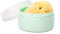 Suavinex, Éponge Bébé Bain, Éponge 100% Naturelle, Adaptée aux Peaux Sensibles, Éponge de Mer, Douce pour la Peau et Absorbante, avec Étui de Rangement. Jaune