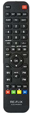 Re-Flix Superior Light 4in1 Fernbedienung passend für TV BANG&OLUFSEN 3268FMS