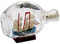 SSIMOO Segelboot-Driftflasche, Glasornament, Schiff in Einer Flasche mit Licht, Driftflasche, Heimdekoration, Ornament, Segelboot in der Flasche