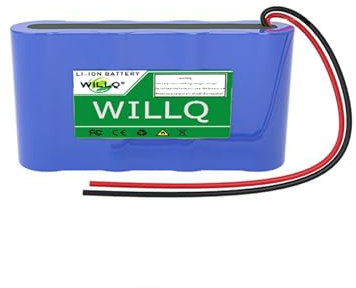 WILLQ Batteria Ricaricabile al Litio Ferro fosfato da 3,2 V LiFePO4 Batteria agli ioni di Litio da 3,2 V 6Ah 12Ah 18Ah 24Ah 30Ah per lampioni solari,3.2v24ah a