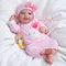 BABESIDE Reborn-Babypuppe Leen 20 Zoll Mit Herzklopfen Atmen Weinen Realistische Baby Puppen Interaktive Wiedergeborene Puppen Weicher Körper Lifelike Neugeborenes Babypuppe Mädchen Schönes Erwachen