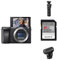 Sony Alpha 6400 | APS-C Mirrorless Camera (Content Creator kit Microphone Edition including: Bluetooth Shooting Grip, Memory Card and Microphone)