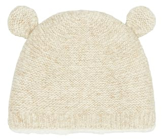 s.Oliver Kuschelige Mütze mit Teddyplüsch und Öhrchen