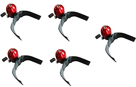 Oikabio 5 Set Fishing Wire Wheel Belt Fortress Fishing Wheel Fishing Reel Wheel Wrist Strap Fish Wheel Fishing Gear