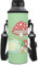 HUGS IDEA Housse de transport isotherme en néoprène avec sangle pour bouteille d'eau pour enfants Motif grenouille
