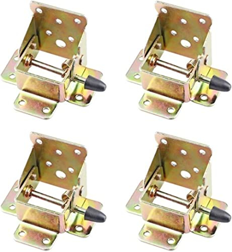 4 Stück selbstsichernde Scharniere for Klapptische und Stühle, Beine, Ständer, Tischständer, klappbare Werkbank, klappbar