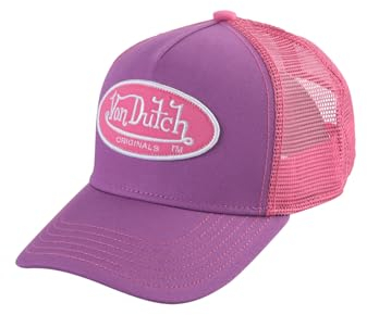 Von Dutch Trucker Cap Boston Pink, Size:OneSize