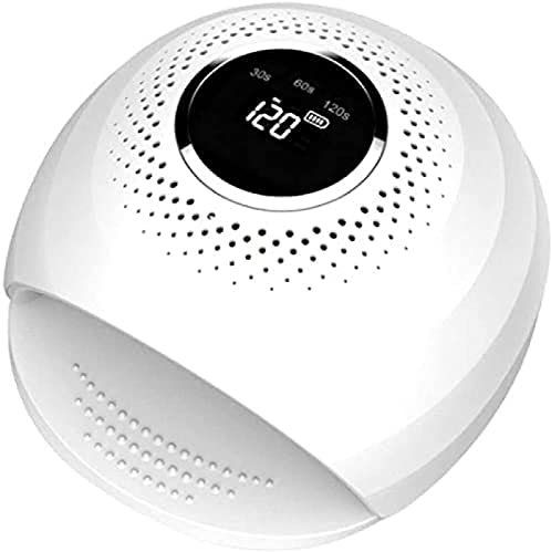 Nail Dryers Rechargeable UV Led Nail Dryer Professional Cordless LED Gel Nail Lamp, 84W Nail Curing Light Nail for Home and Salon Nail Dryers