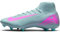 NIKE Herren Mercurial Superfly 10 Academy Sneaker, Ocean Cube/PINK Blast, 40.5 EU
