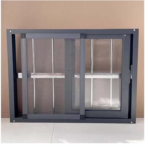 Ventana horizontal grande en S para sótano con vidrio y bloqueo de pantalla, ventana pequeña para baño, garajes y loft, 30 x 30 cm