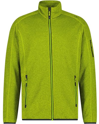 CMP Herren Knitted Fleece Jacke, acido-antracite, 4XL