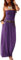 nicticsi Robe Bustier Longue pour Femme Décontractée Robe de Plage Bohème Épaules Dénudées sans Manches Elégant Bodycon-Robe avec Poche Jupe Respirante d'Été Pas de Ceinture A Violet S
