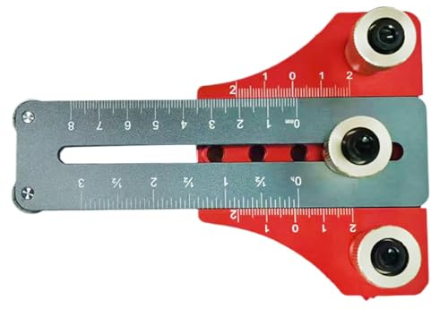 Führungsschiene zum dünnen Schneiden von Tischsäge – Schnellklemmen aus Aluminium, Führungsschiene für Stichsäge | für Bandrouter, Werkstätten, Holzbretter, Schränke, Tischler
