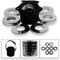 BodyRip Olympic 2 Inch Fraction Weight Plate 5kg SET Discs Plates Low Weights Quality Steel