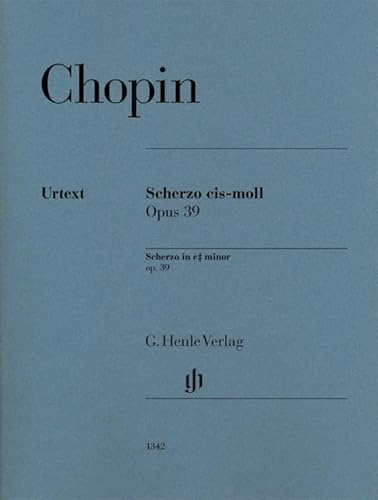 Scherzo cis-moll op. 39: Besetzung: Klavier zu zwei Händen (G. Henle Urtext-Ausgabe)