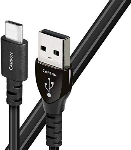 Audioquest Carbon USB A vers Type C - Câble USB A vers C de 1,5 m