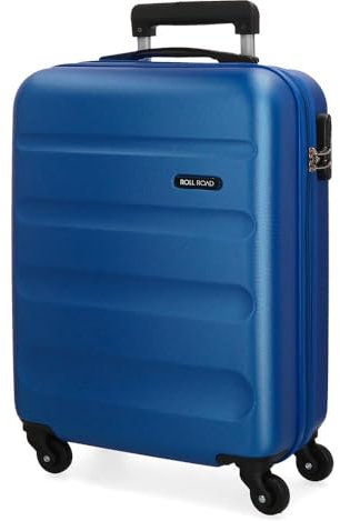 ROLL ROAD Trolley Rigido Cabina 55M, Flex Azzurro