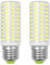 TZHILAN E27 10W LED Light Bulbs Super Bright, Equivalent 120W Chandelier Bulbs, Daylight White 6500K 1400LM Non-Dimmable 100-265V Medium Screw Base Bulbs Ceiling Fan Light Bulbs, Pack of 2